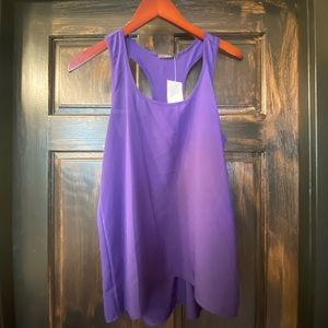 Silky Purple Tank